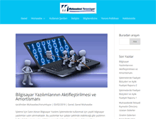 Tablet Screenshot of muhasebeciyorumluyor.com